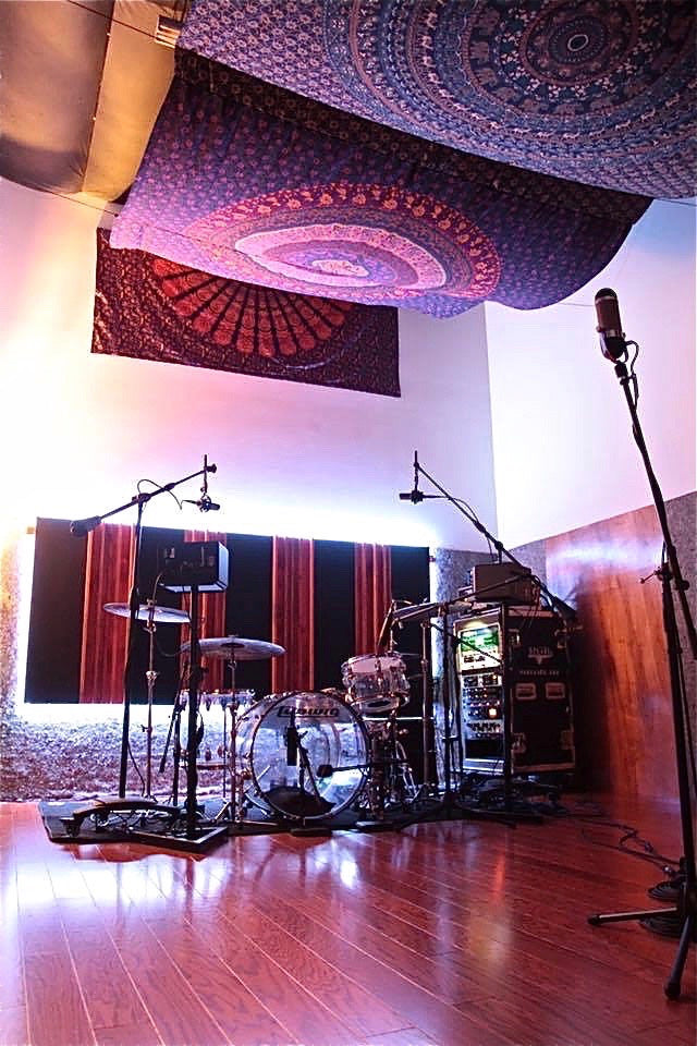 Column Slat Diffusers (Pair) | Premium Wood Sound Diffuser Set - Red Mahogany
