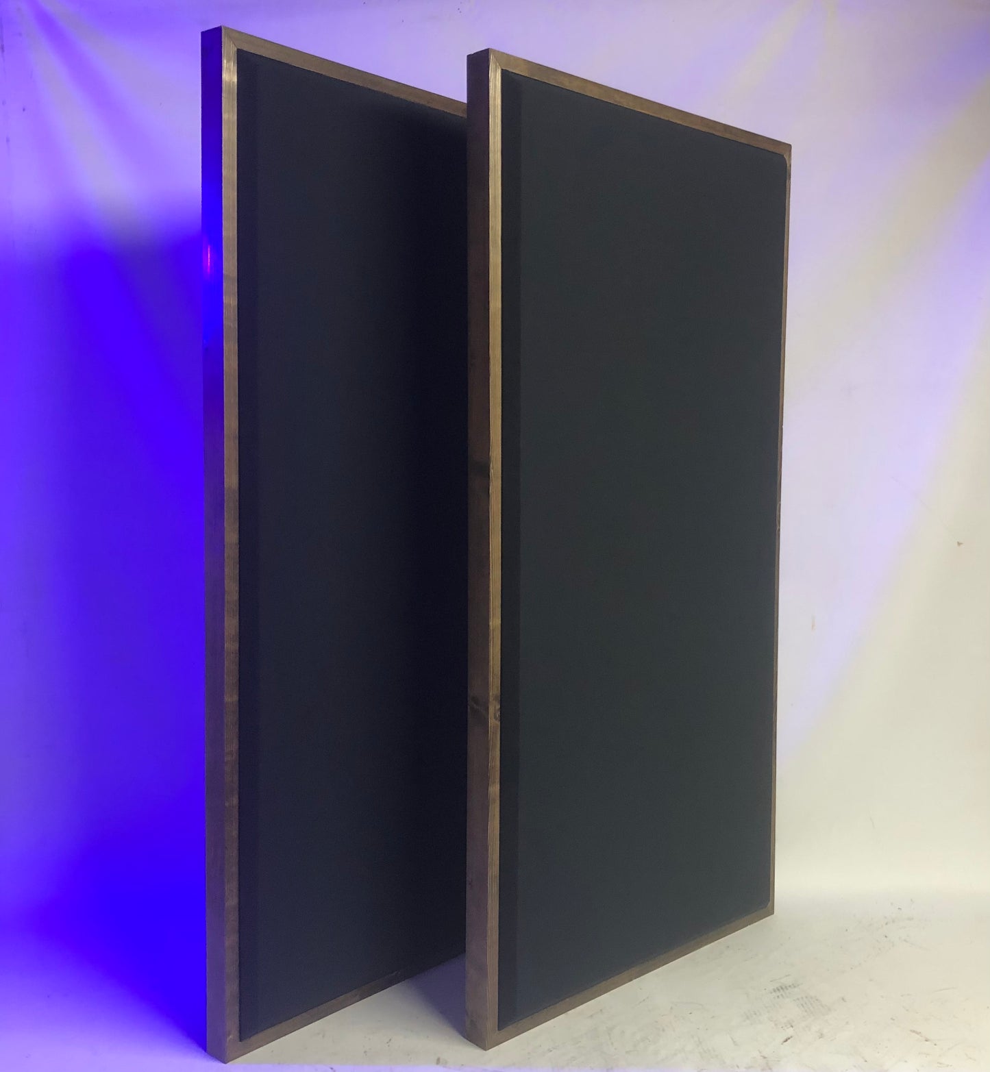 ACOUSTIC PANEL - BLACK & SPECIAL WALNUT FRAMED
