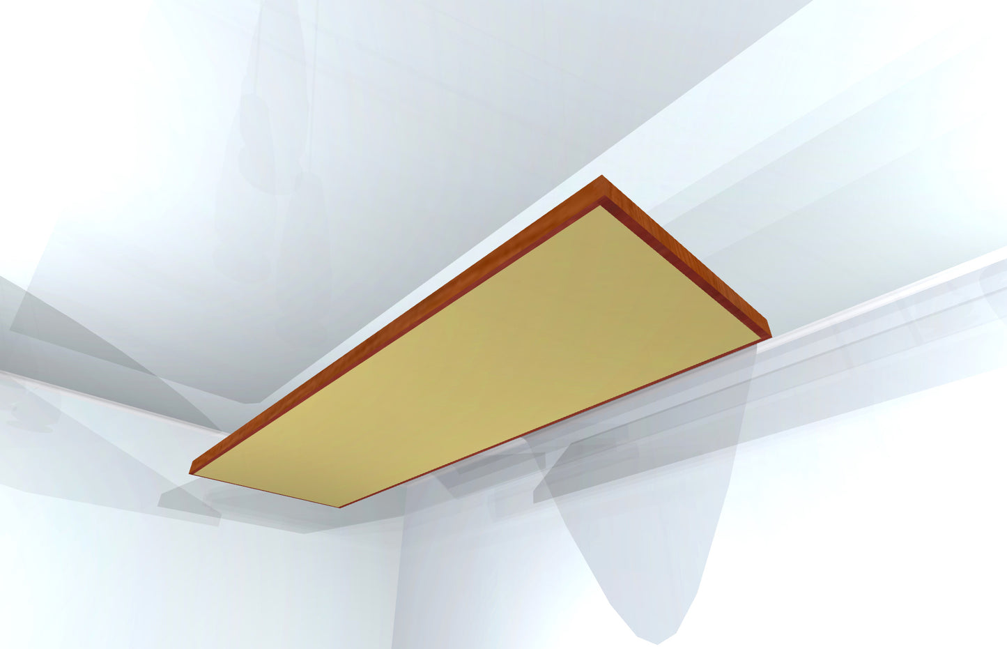 CEILING BAFFLE - Khaki & Gunstock