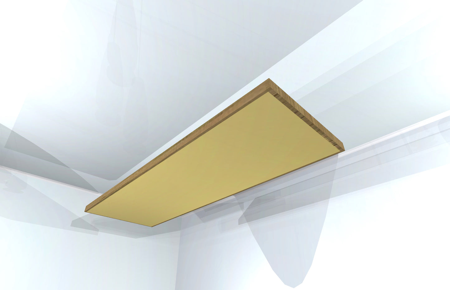 CEILING BAFFLE - Khaki & Special Walnut
