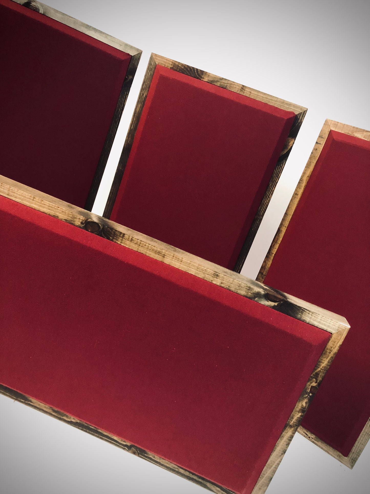 ACOUSTIC PANEL - WINE & SPECIAL WALNUT FRAMED