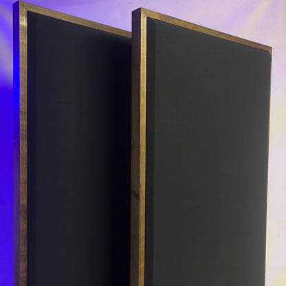 ACOUSTIC PANEL - BLACK & SPECIAL WALNUT FRAMED