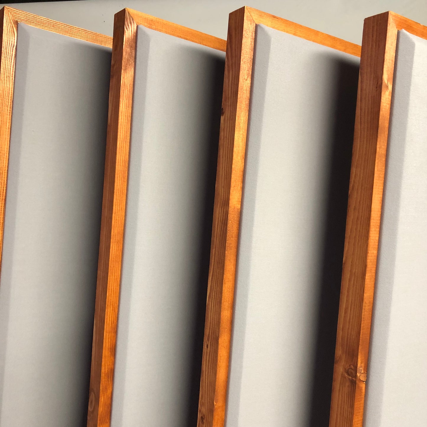 ACOUSTIC PANEL - ALUMINUM & GUNSTOCK FRAMED