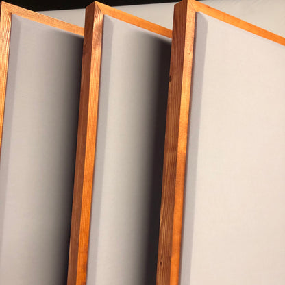 ACOUSTIC PANEL - ALUMINUM & GUNSTOCK FRAMED