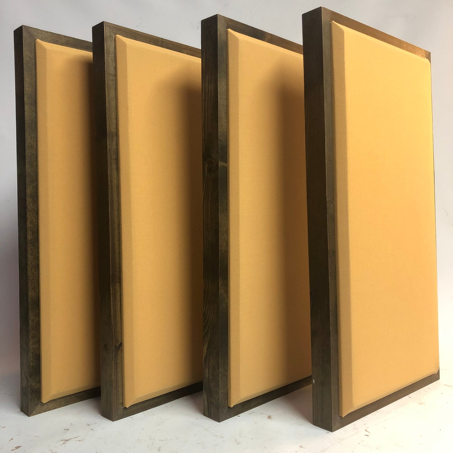 ACOUSTIC PANEL - GOLD & SPECIAL WALNUT FRAMED