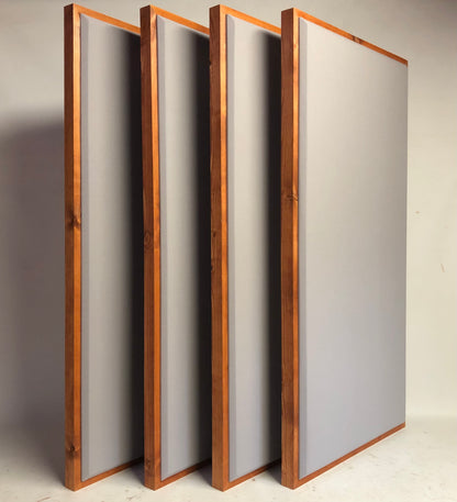 ACOUSTIC PANEL - ALUMINUM & GUNSTOCK FRAMED