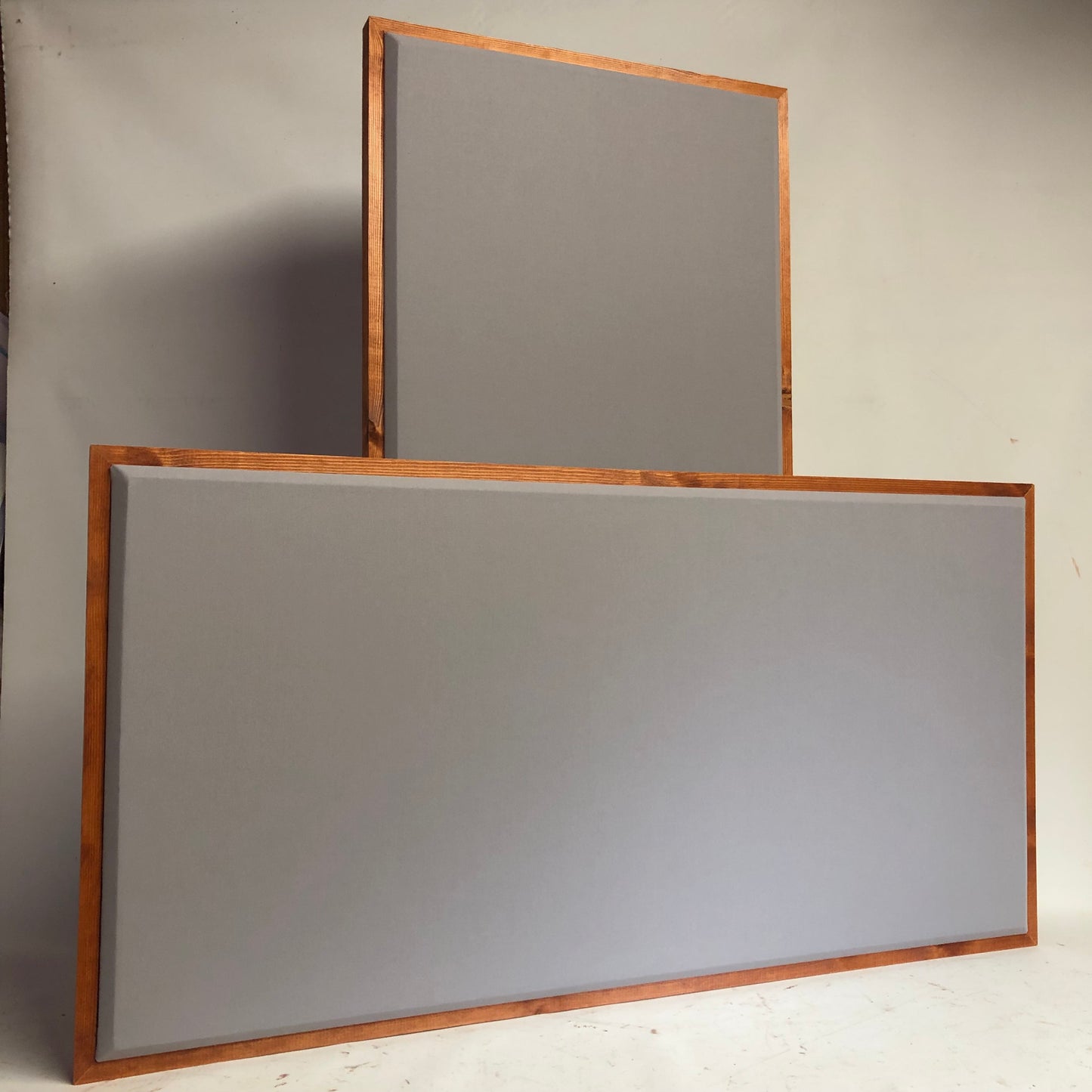 ACOUSTIC PANEL - ALUMINUM & GUNSTOCK FRAMED