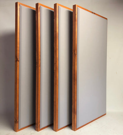 ACOUSTIC PANEL - ALUMINUM & GUNSTOCK FRAMED