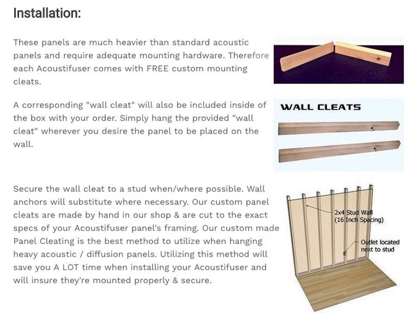 ACOUSTIFUSER - Hybrid Acoustic Panel - White & Special Walnut
