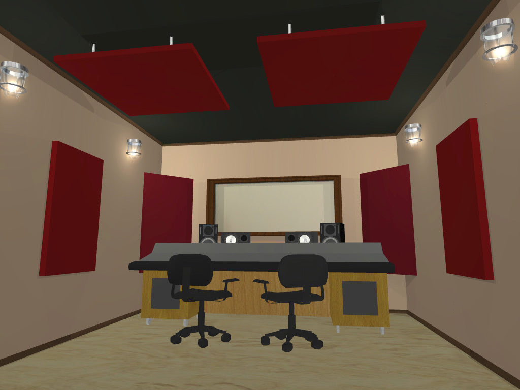 CORNER BASS TRAP - WINE (Single) - Clearance