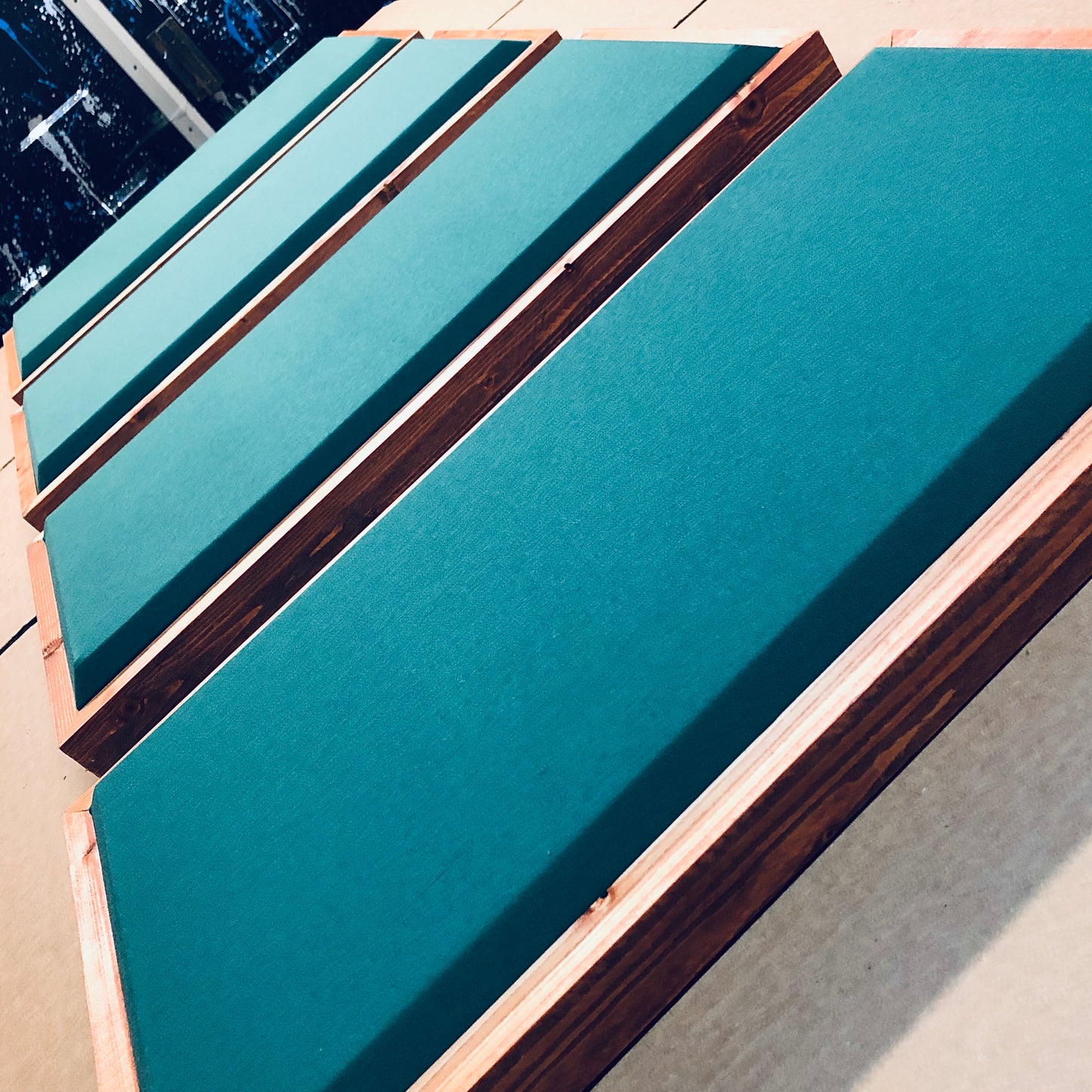 ACOUSTIC PANEL - HUNTER & GUNSTOCK FRAMED
