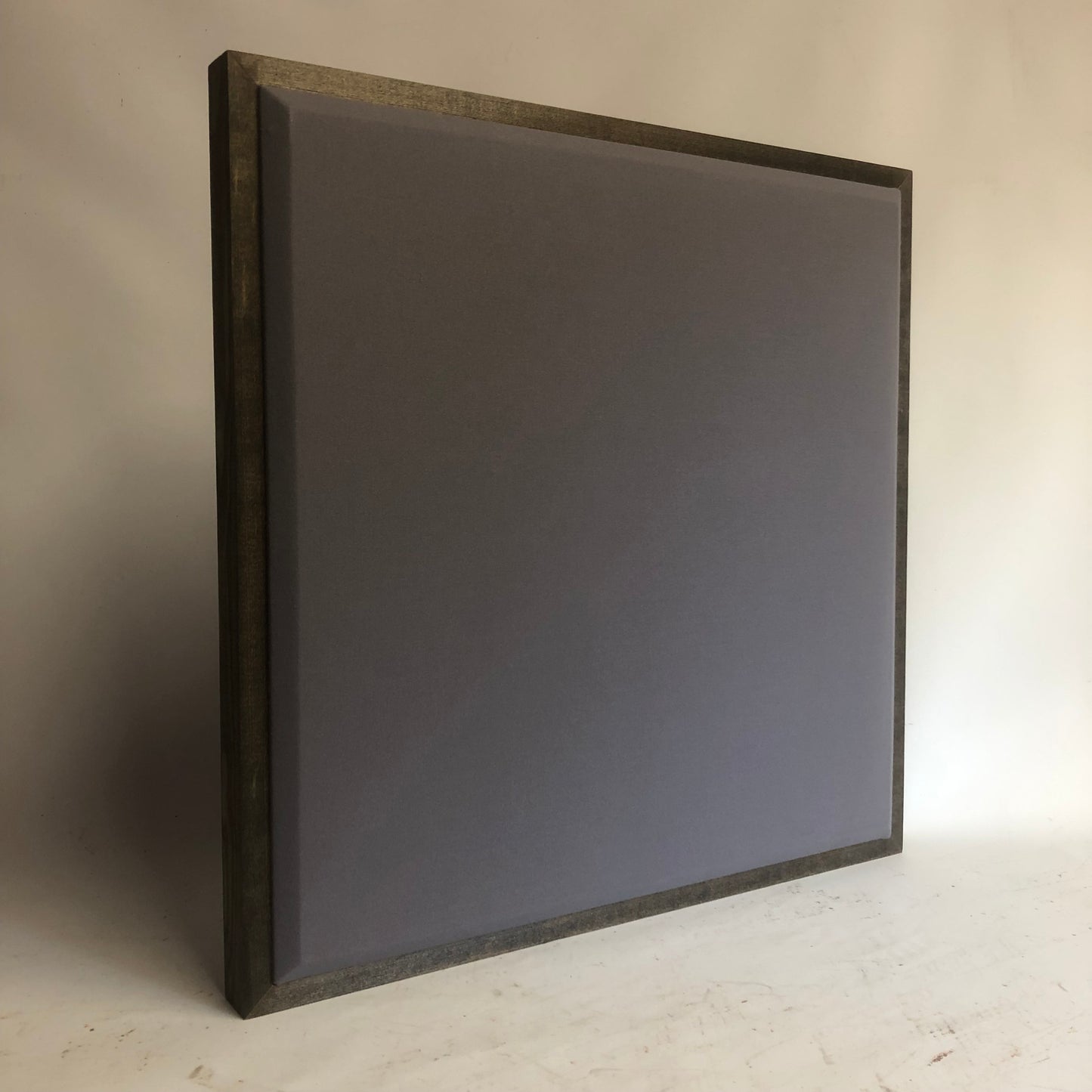 ACOUSTIC PANEL - STEEL GREY & SPECIAL WALNUT FRAMED